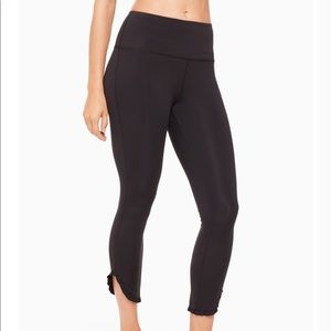 Kate Spade dolphin gem ruffle leggings Size XS NWT